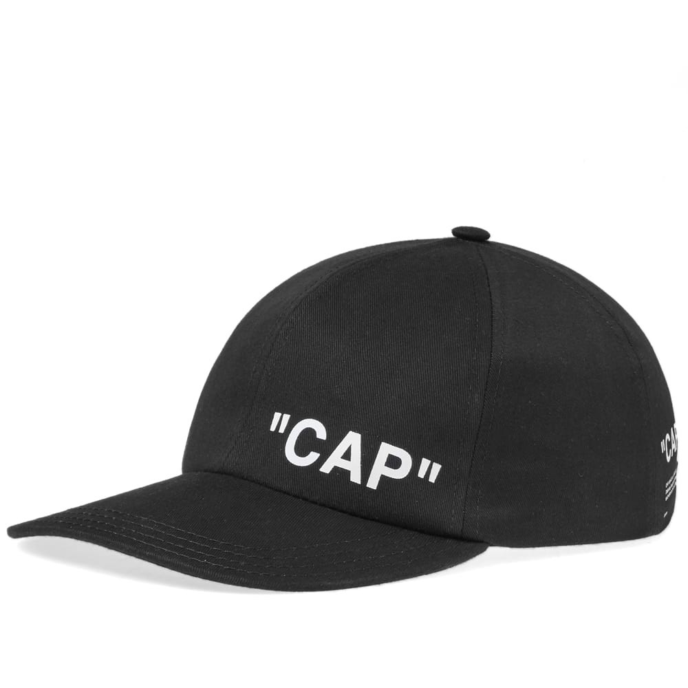 Off white black quote hat New without tags
